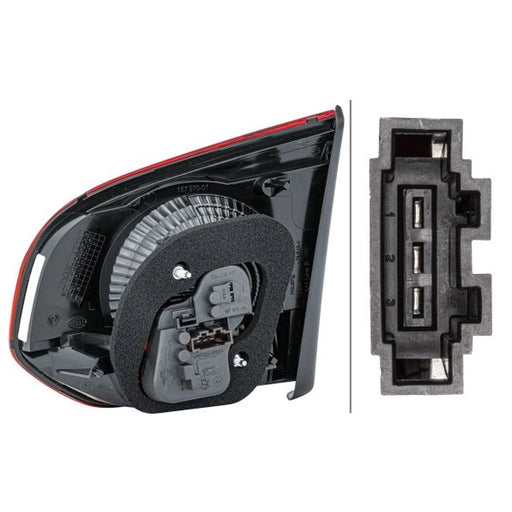 Hella Tail Light / Lamp W21W Left 2SA 009 923-091