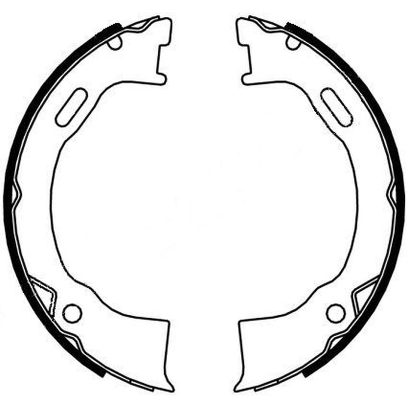 Mintex Parking Brake Shoe Set MFR674