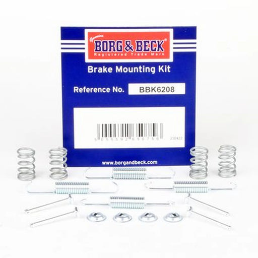 Borg & Beck Parking Brake Shoe Accessory Kit Rear BBK6208
