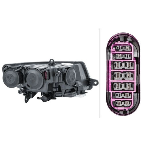Hella Headlight Headlamp W16W Left 1ZS 247 047-331