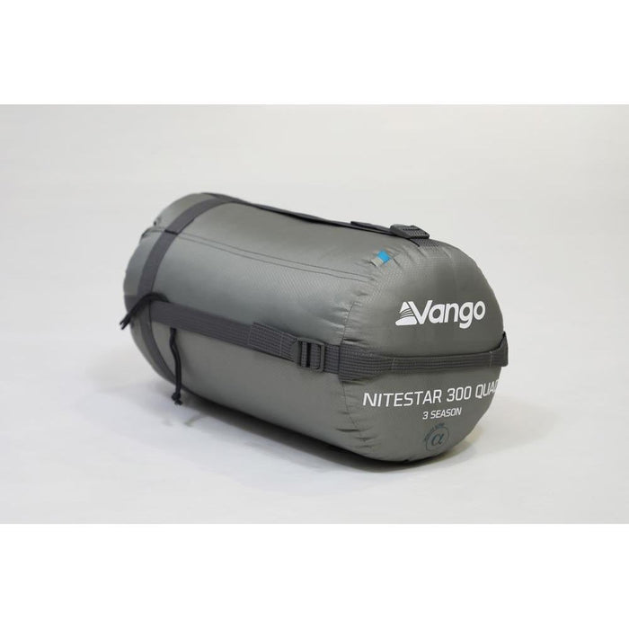 Vango Nitestar Alpha 300 Quad Sleeping Bag Square 3 Season Camping - Vango - Van Life Living