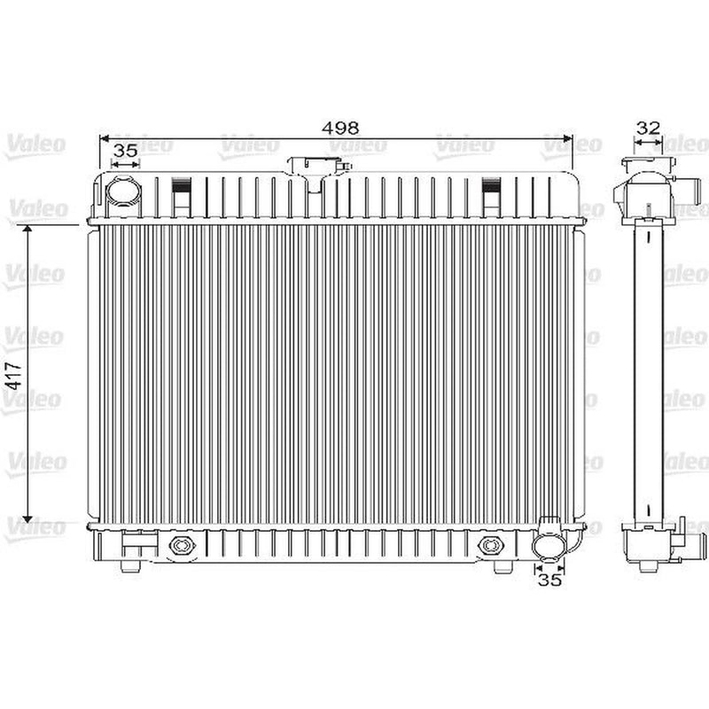 Valeo Engine Radiator 733139