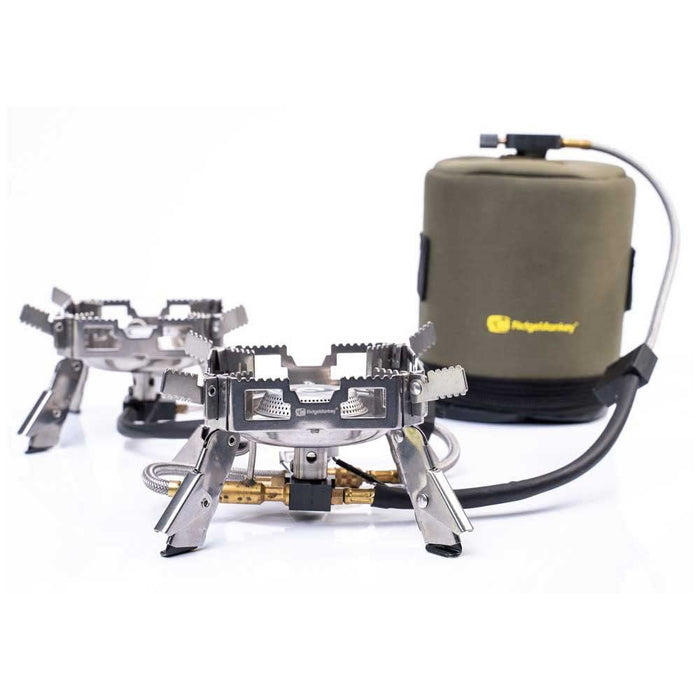 Ridgemonkey Quad Stove Pro Range Mini Pro or Full Kit Carp Fishing Stove - RidgeMonkey - Van Life Living