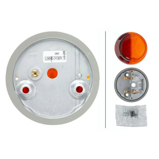Hella Tail Light / Lamp R10W Right 2SB 001 259-261