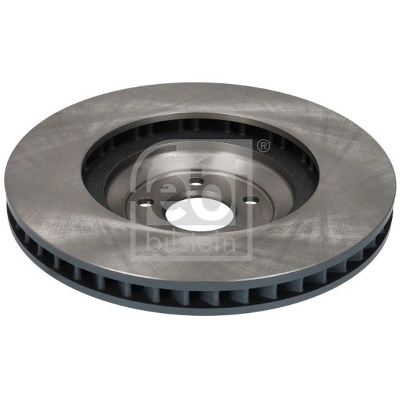 Febi 2 x Internally Vented Front Brake Discs 199277-x2