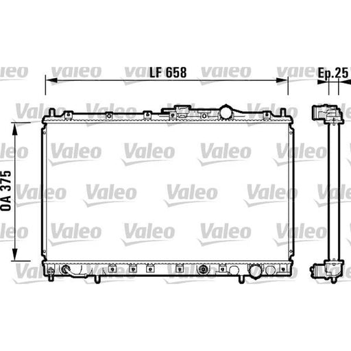 Valeo Engine Radiator 734139
