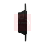 Apec 2 x Solid Rear Brake Discs DSK2737-x2