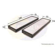 Comline Cabin Air Filter (Pollen Filter) EKF308
