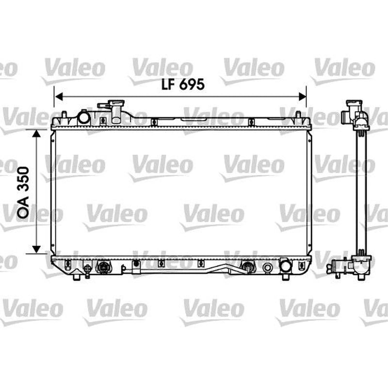 Valeo Engine Radiator 734217
