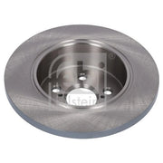 Febi 2 x Solid Rear Brake Discs 184658-x2