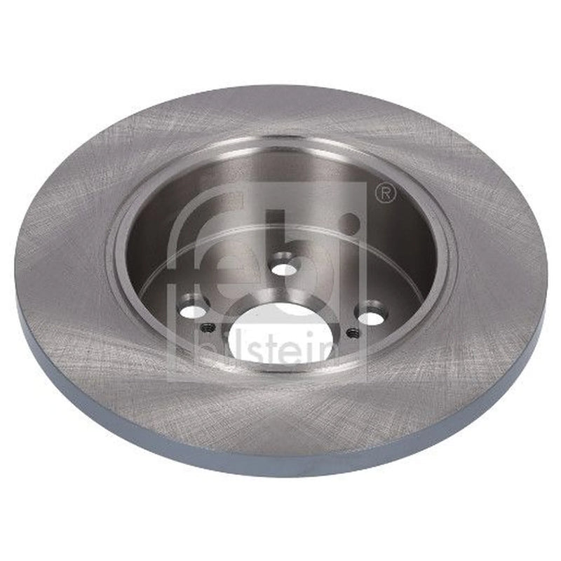 Febi 2 x Solid Rear Brake Discs 184658-x2