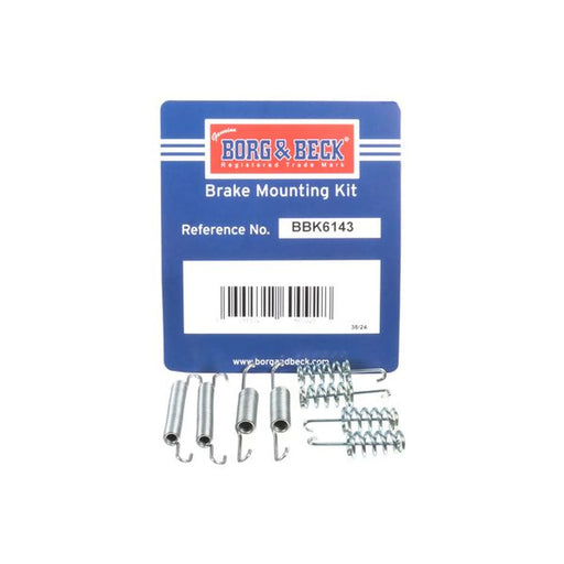 Borg & Beck Parking Brake Shoe Accessory Kit Rear BBK6143