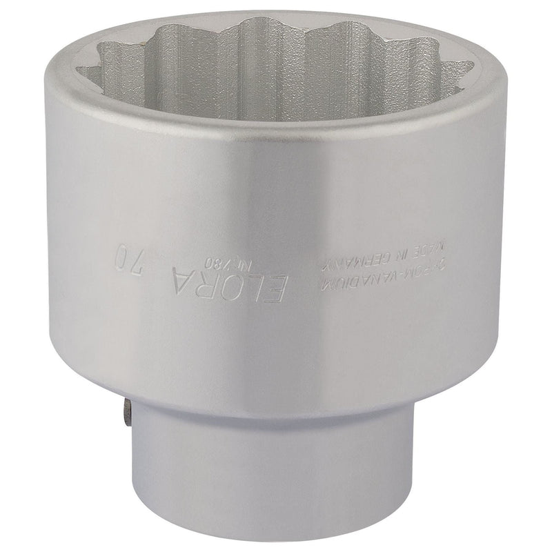 Draper Elora Bi-Hexagon Socket, 1" Sq. Dr., 70mm 67426 Draper  - Town Parts
