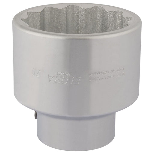 Draper Elora Bi-Hexagon Socket, 1" Sq. Dr., 70mm 67426 Draper  - Town Parts