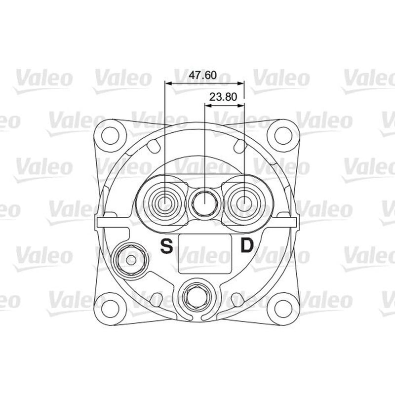 Valeo Air Conditioning Compressor 815909