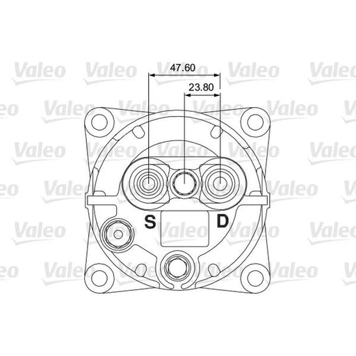 Valeo Air Conditioning Compressor 815909