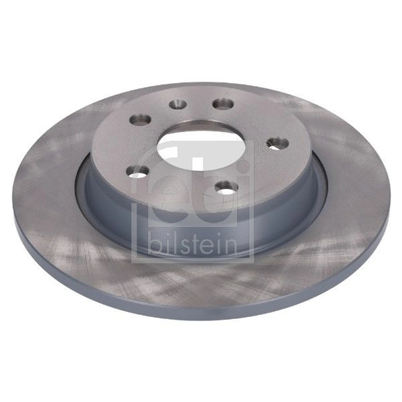 Febi 2 x Solid Rear Brake Discs 196886-x2