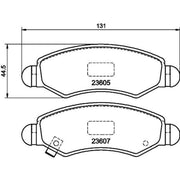 Mintex Front Brake Pad Set MDB2709