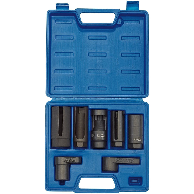 Draper Lambda/Oxygen Sensor Socket Set, 3/8", 1/2" Sq. Dr. (7 Piece) 89765 Draper  - Town Parts