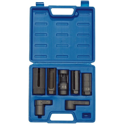 Draper Lambda/Oxygen Sensor Socket Set, 3/8", 1/2" Sq. Dr. (7 Piece) 89765 Draper  - Town Parts