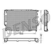 Denso Engine Radiator DRM05056