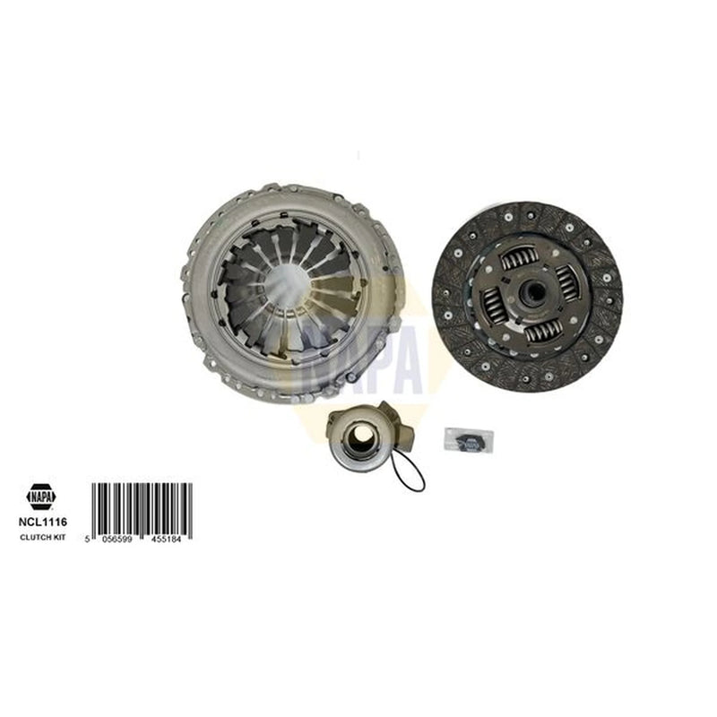 NAPA Clutch Kit Set 3pc NCL1116