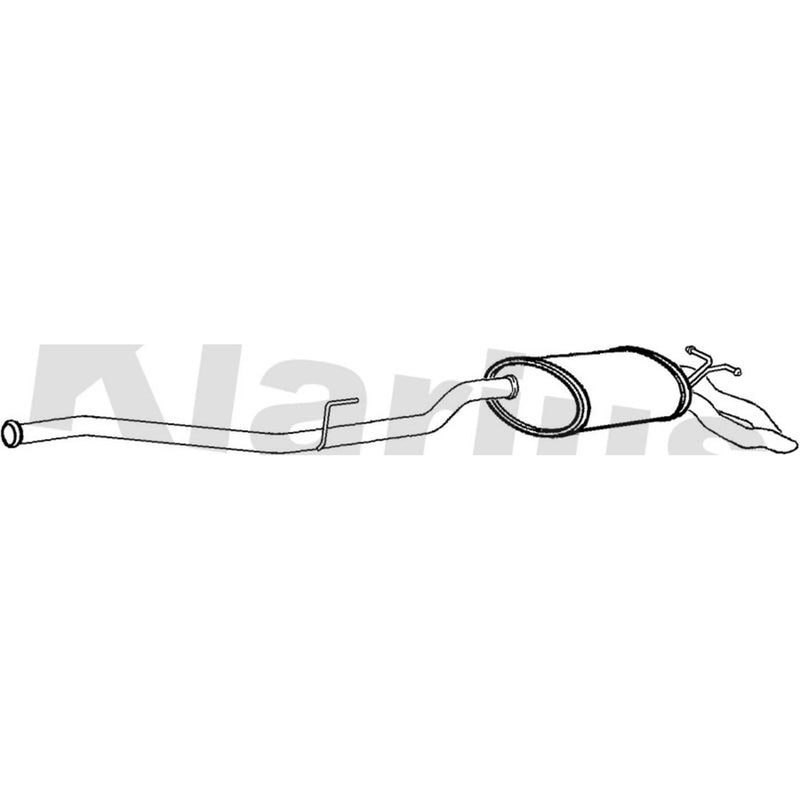 Klarius Box With Tail Pipe Rear MZ425V