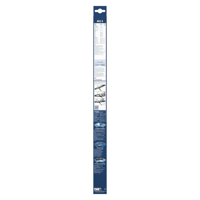 Bosch Twin Spoiler Wiper Blade Set 600mm + 530mm — 801S