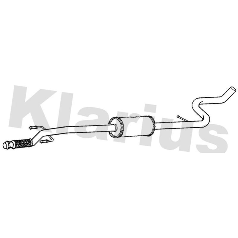 Klarius Box With Centre Pipe Centre PG931D