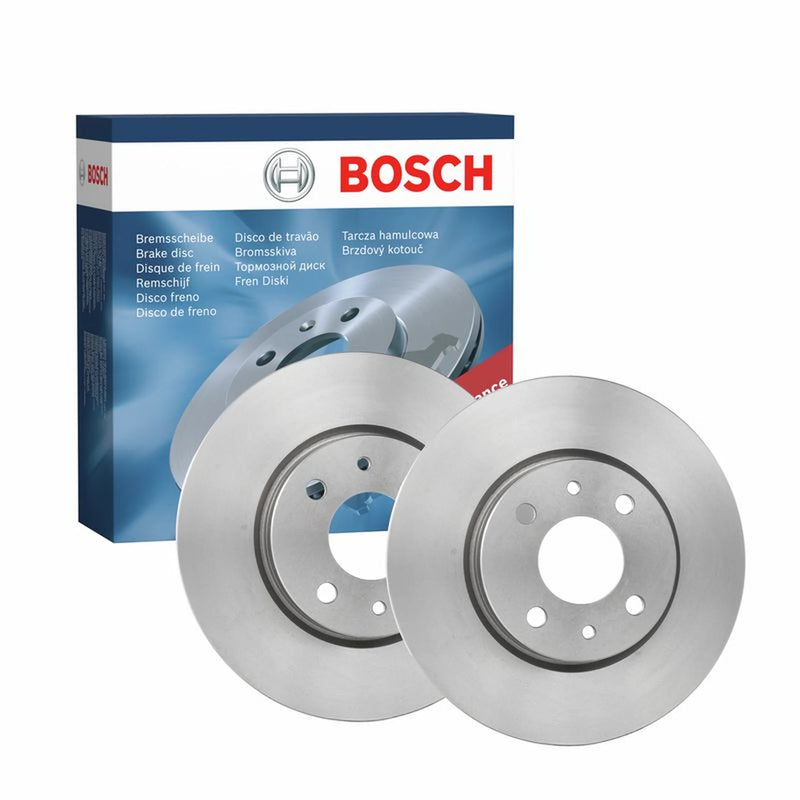 Bosch 2 x Vented Front Brake Discs 0986478639-x2