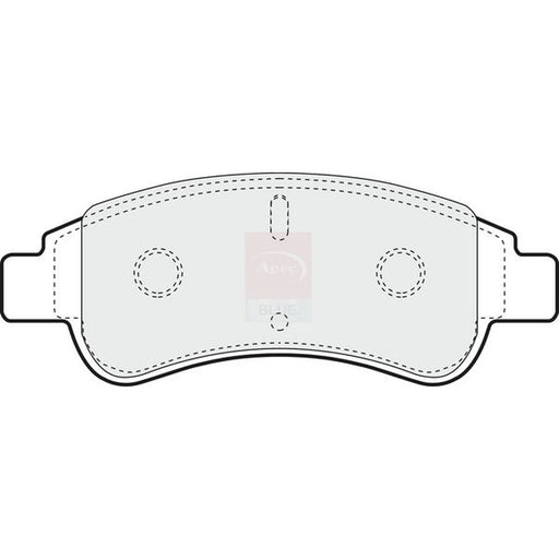 Apec Front Brake Pad Set PD3059
