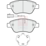 Apec Front Brake Pad Set PD3281