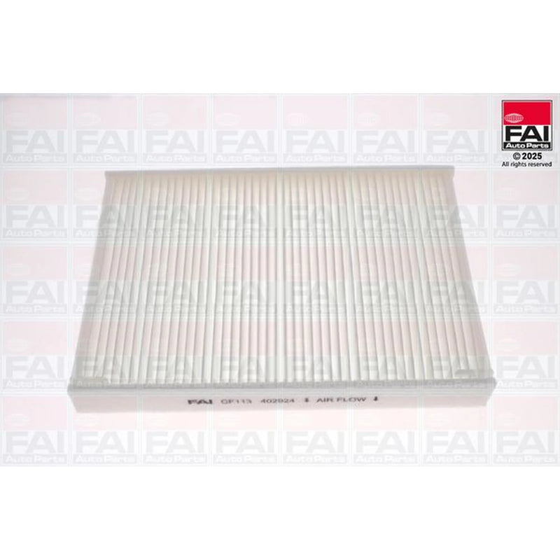 FAI Cabin Air Filter (Pollen Filter) CF113