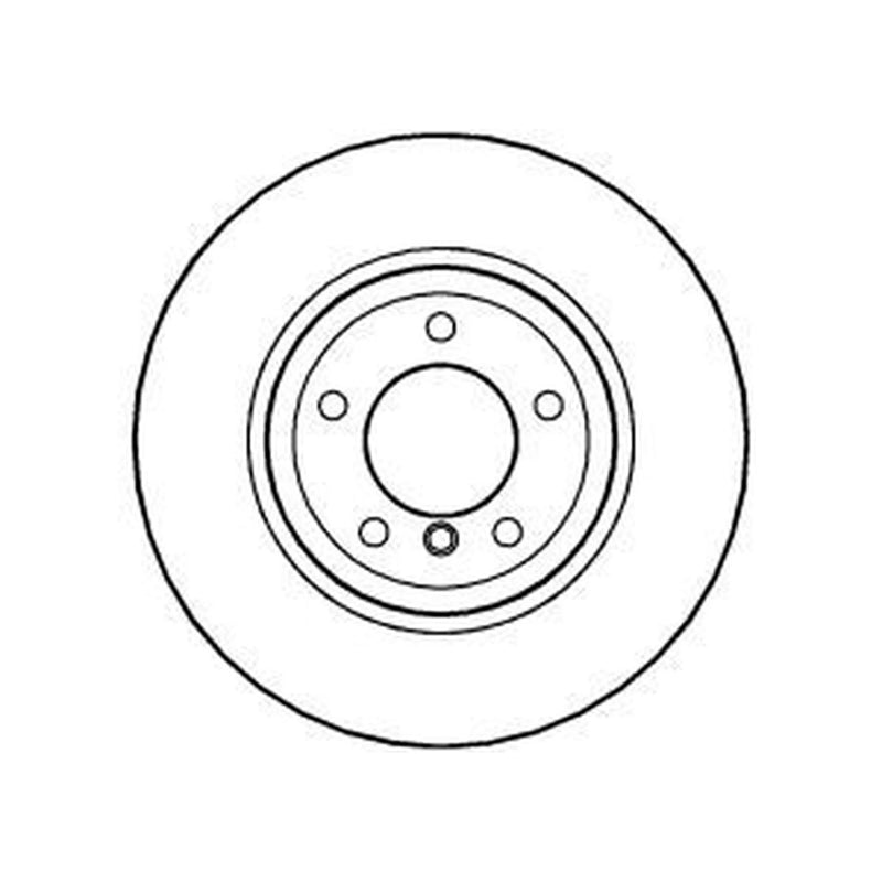 Abtex 2 x Vented Front Brake Discs BD1023V-x2
