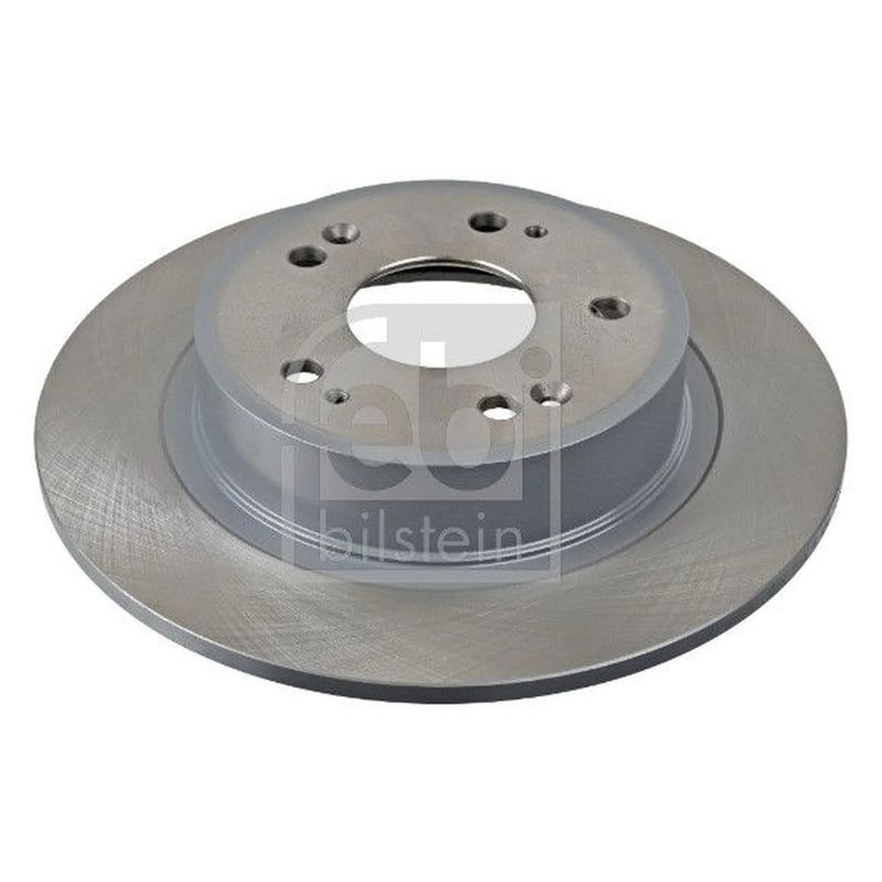 Febi 2 x Solid Rear Brake Discs 108486-x2