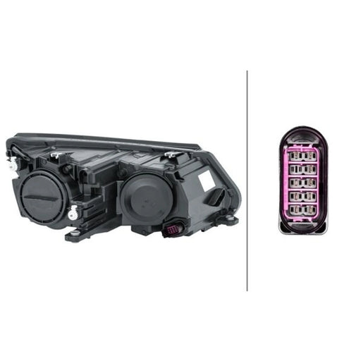 Hella Headlight Headlamp H15 Left 1EL 010 749-211