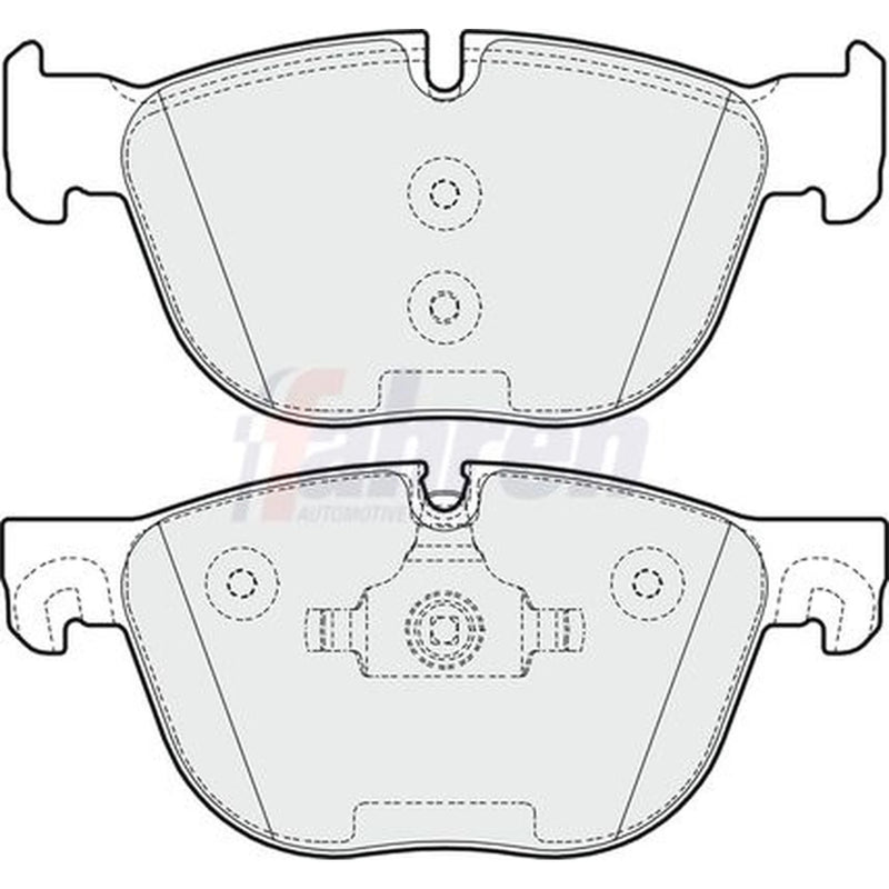 Fahren Front Brake Pad Set fits BMW X4 2015-2018