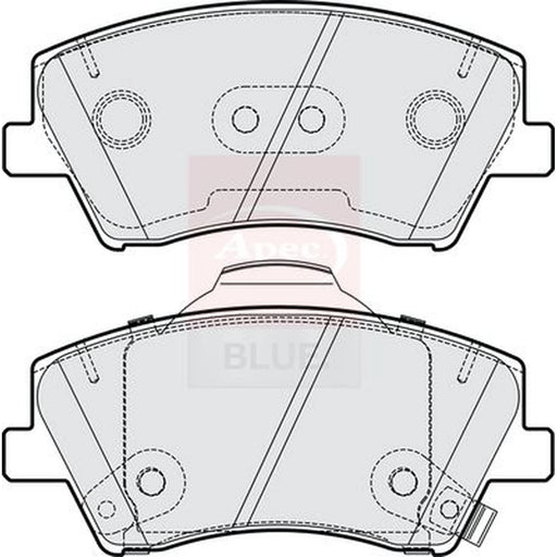 Apec Front Brake Pad Set PD4300