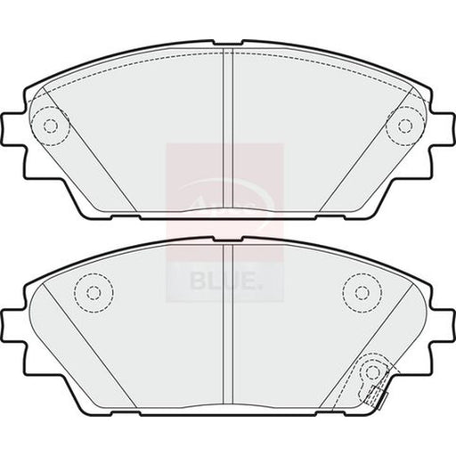 Apec Front Brake Pad Set PD3747