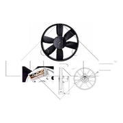 NRF Engine Cooling Fan 47402