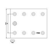 Textar Textar Cv Brake Lining Set 1723807