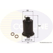 Comline Fuel Filter Element CTY13042