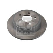 Febi 2 x Solid Rear Brake Discs 108468-x2