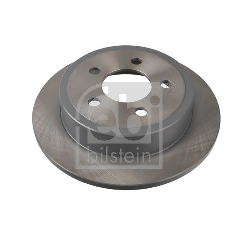 Febi 2 x Solid Rear Brake Discs 108468-x2