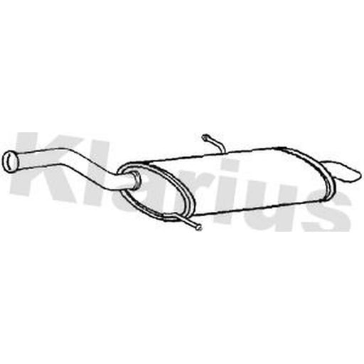 Klarius Box With Tail Pipe Rear CN582K