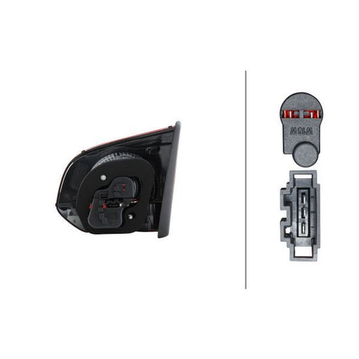 Hella Tail Light / Lamp W21W Left 2SA 009 923-131