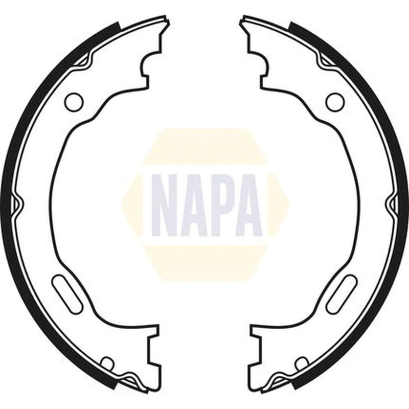 NAPA Parking Brake Shoe Set NBS5016