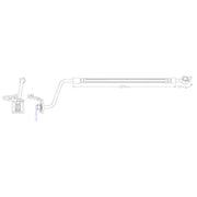 Juratek Brake Hydraulic Hose Line outer JBH1556R