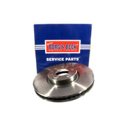 Borg & Beck 2 x Front Vented Brake Discs BBD7004S