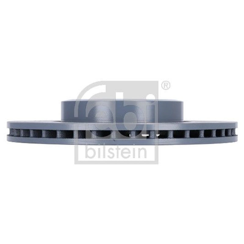 Febi 2 x Vented Front Brake Discs 184654-x2